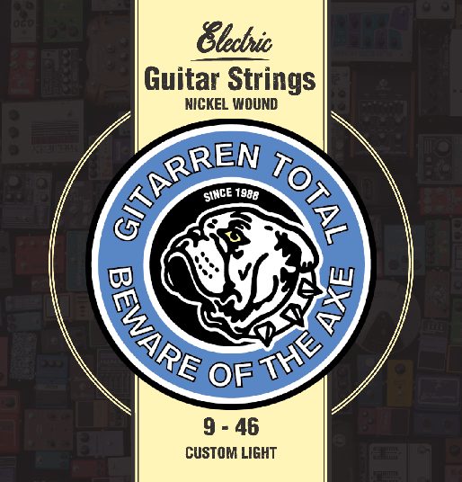 Beware of the Axe Electric Guitar Strings 09-46 Custom Light