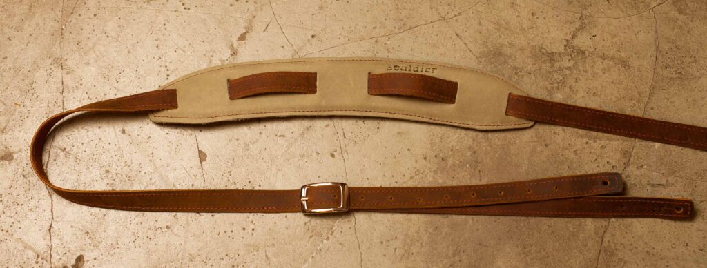 Souldier Saddle Strap Plain Brown/Olive