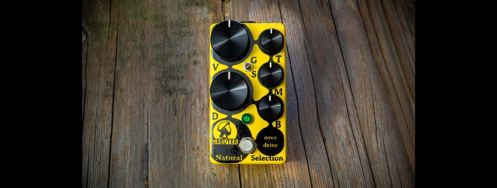 Greuter Audio Natural Selection Black on Yellow