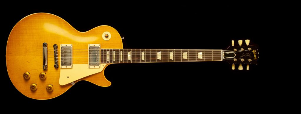 Gibson Les Paul Standard 1958 Lemon Burst Light Aged Murphy Lab "Mila"