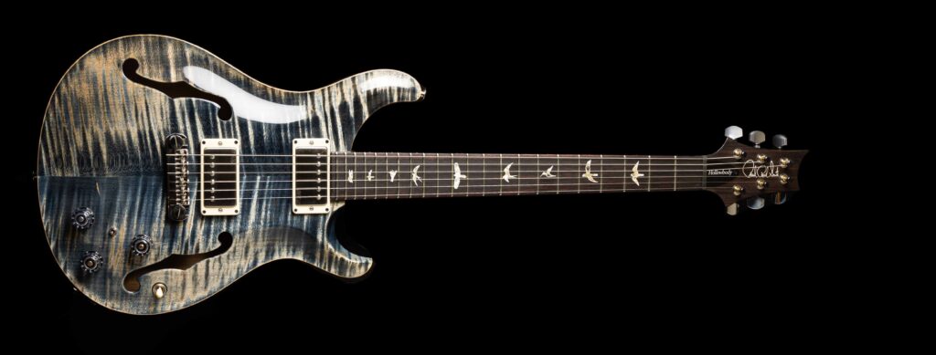 PRS Hollowbody ll Piezo Faded Whale Blue