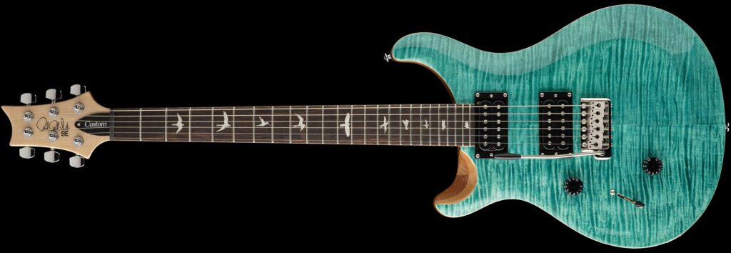 PRS SE Custom 24 Lefthand Turquoise
