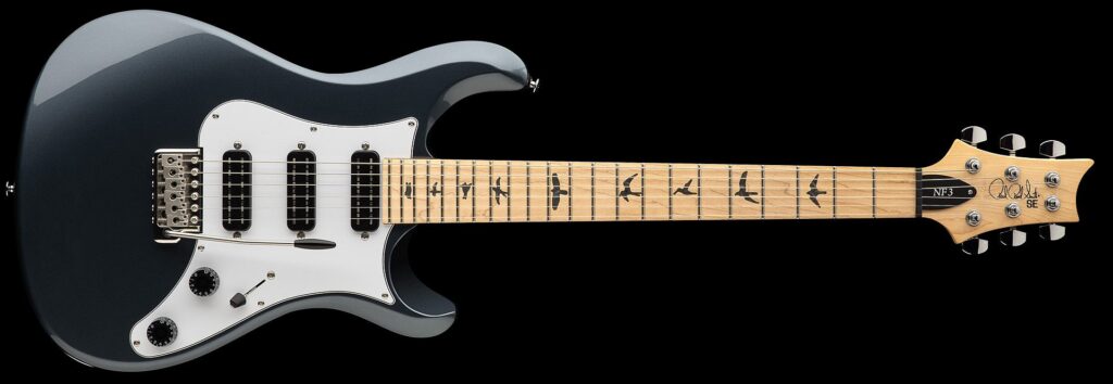 PRS SE NF3 Maple Gun Metal Gray