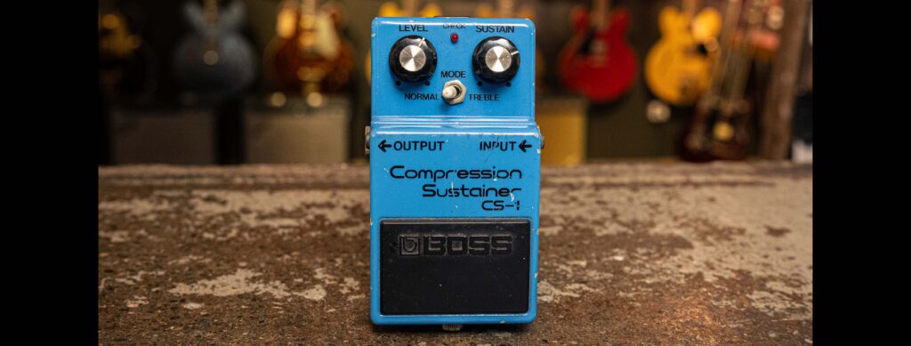Boss CS-1 Compression Sustainer 1981