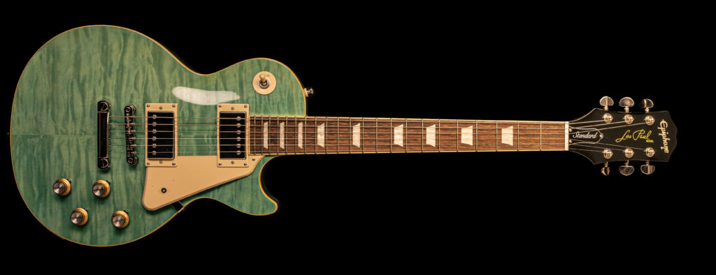 Epiphone Les Paul Standard 60's Quilt Blue Exclusive