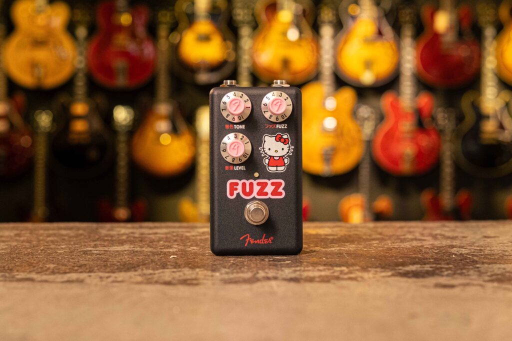 Fender × Hello Kitty Fuzz Pedal Black